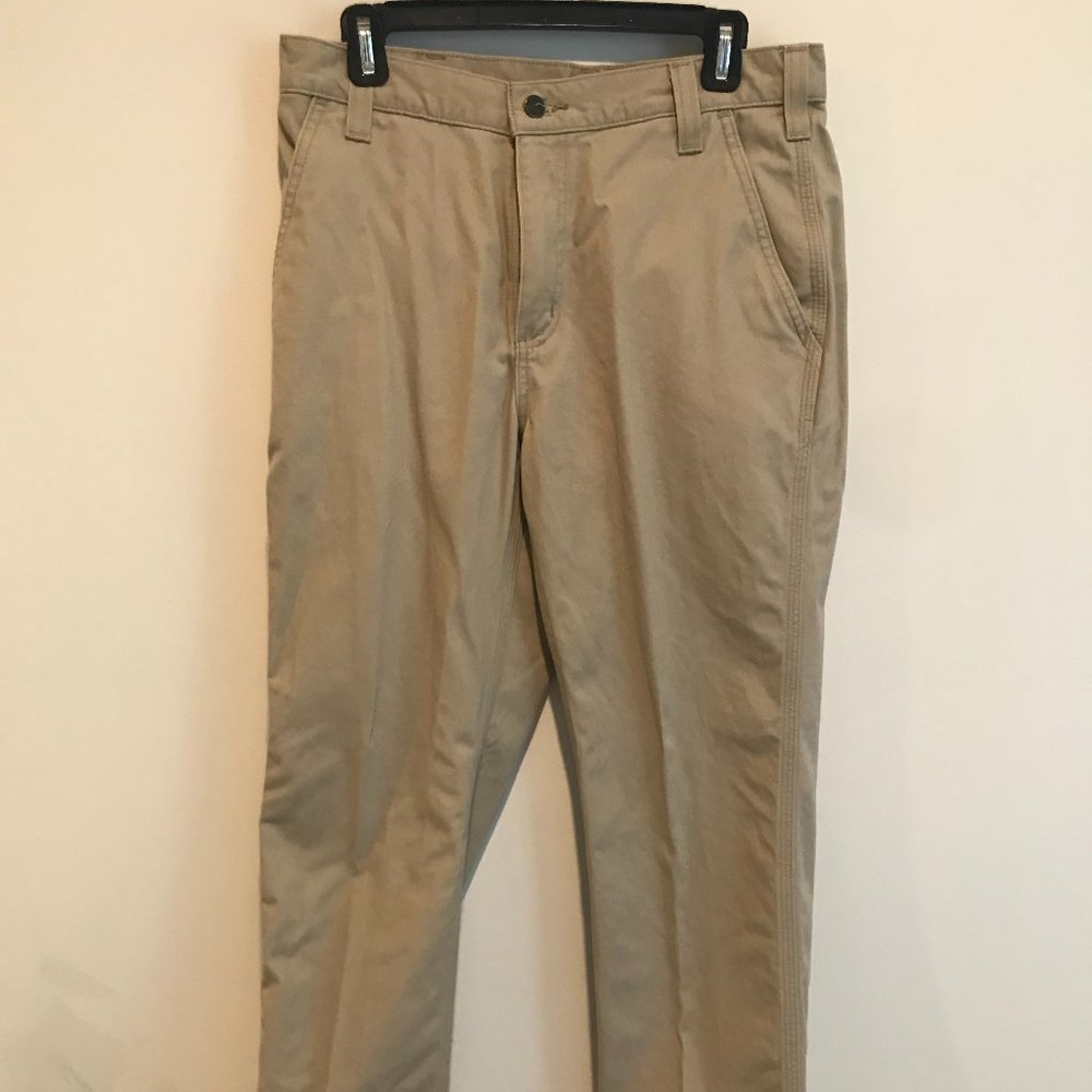 Carhartt Relaxed Fit Twill 5-Pocket Work Pant Field Khaki 32" X 30"
